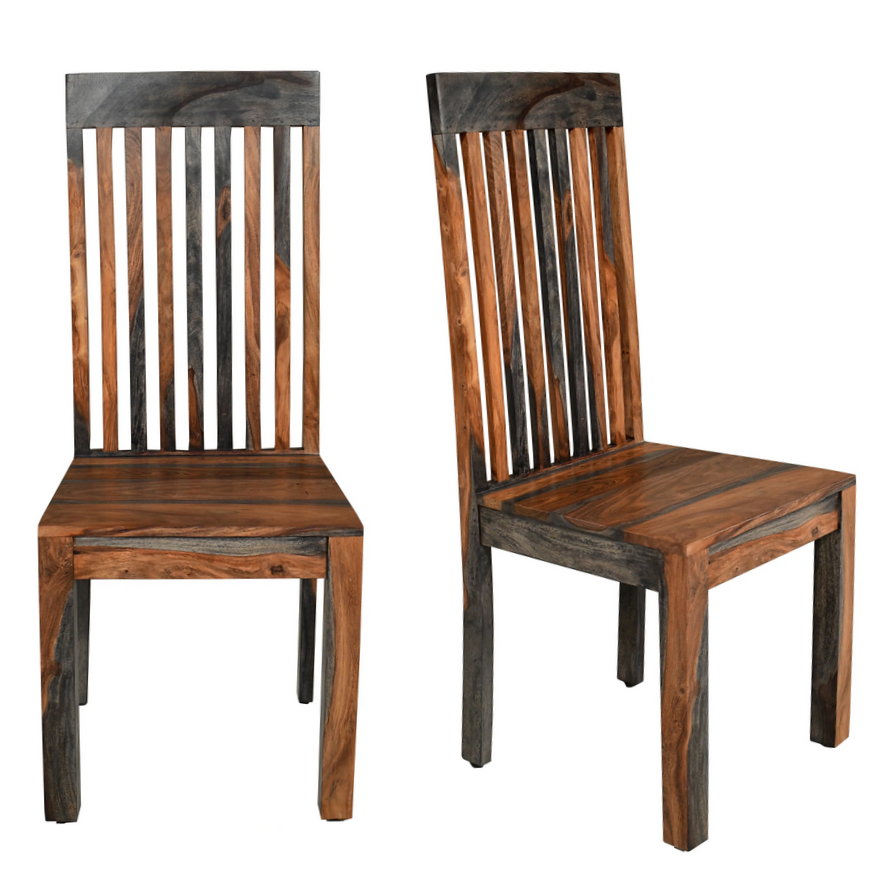 Goa Cube Slat Back Dining Chair