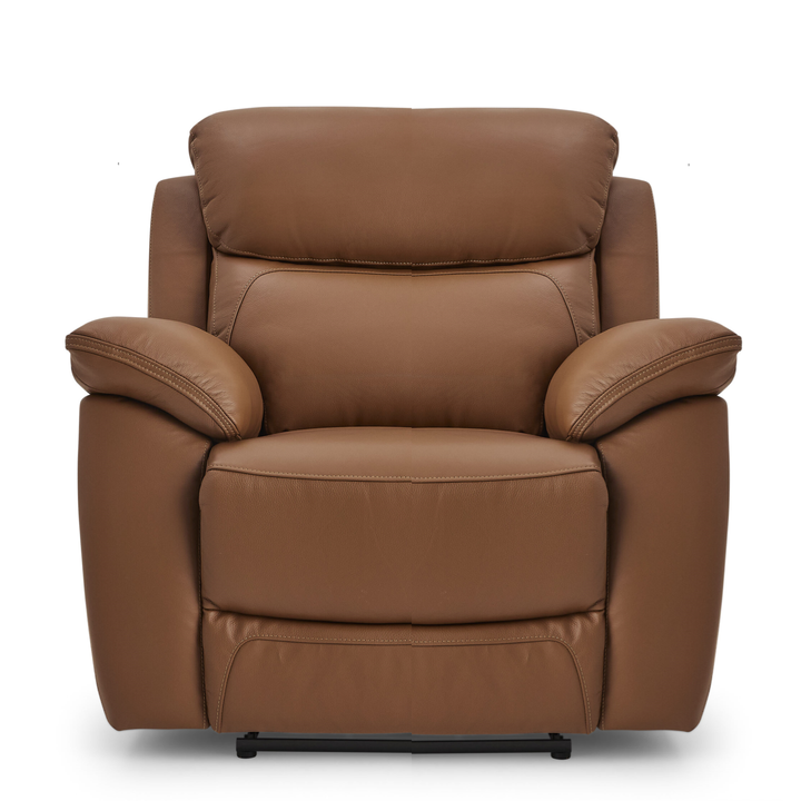 Dallas Leather Recliner Armchair Collection - Choice Of Manual or Power Function