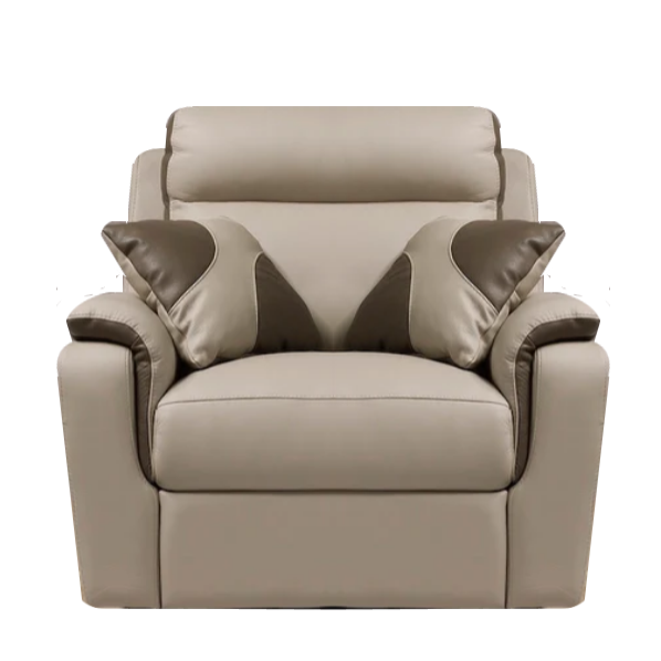 Device Italian Leather Recliner Sofa & Chair Collection - Manual or Power Recline With Usb Charging Ports - The Furniture Mega Store 