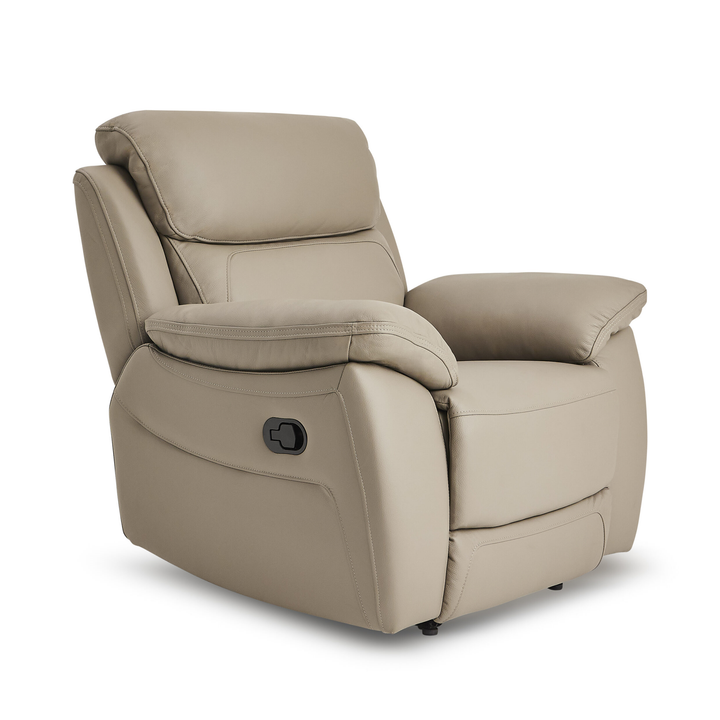 Dallas Leather Recliner Armchair Collection - Choice Of Manual or Power Function