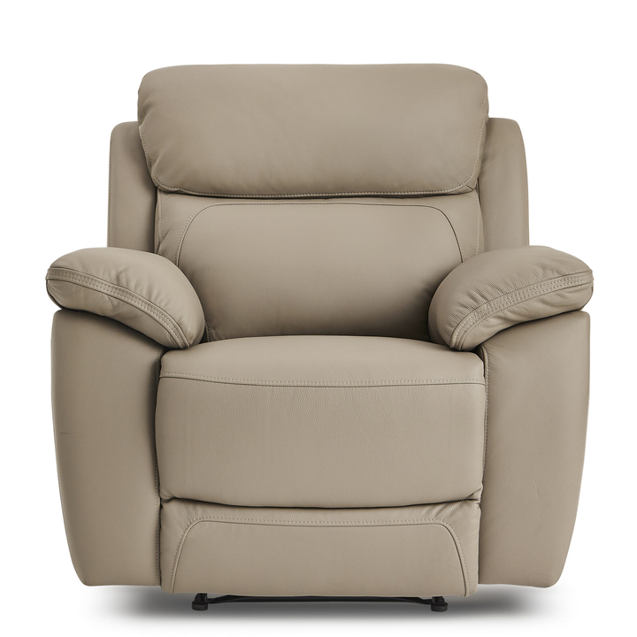 Dallas Leather Recliner Armchair Collection - Choice Of Manual or Power Function