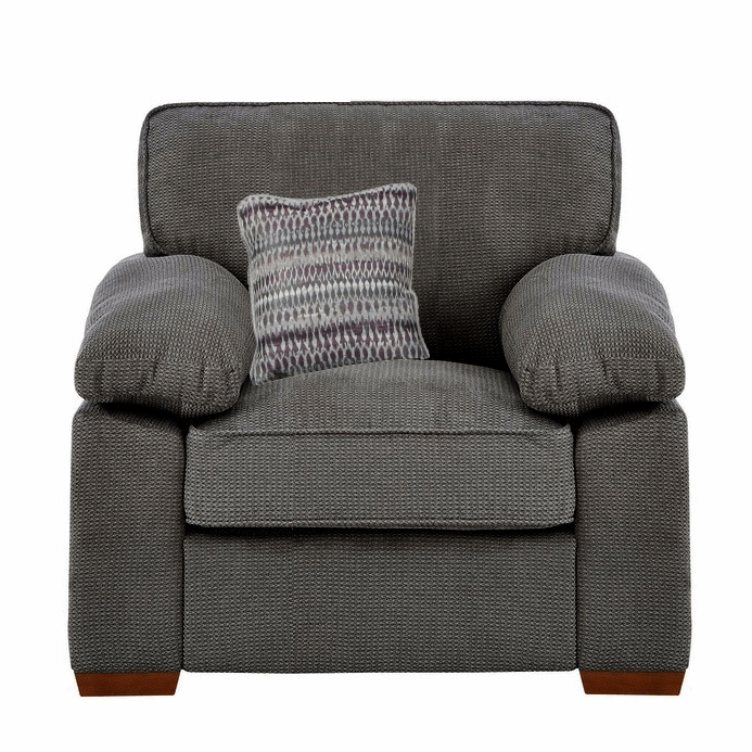 Dexter Armchair & Love Chair Collection - Choice Of Fabrics & Feet - The Furniture Mega Store 