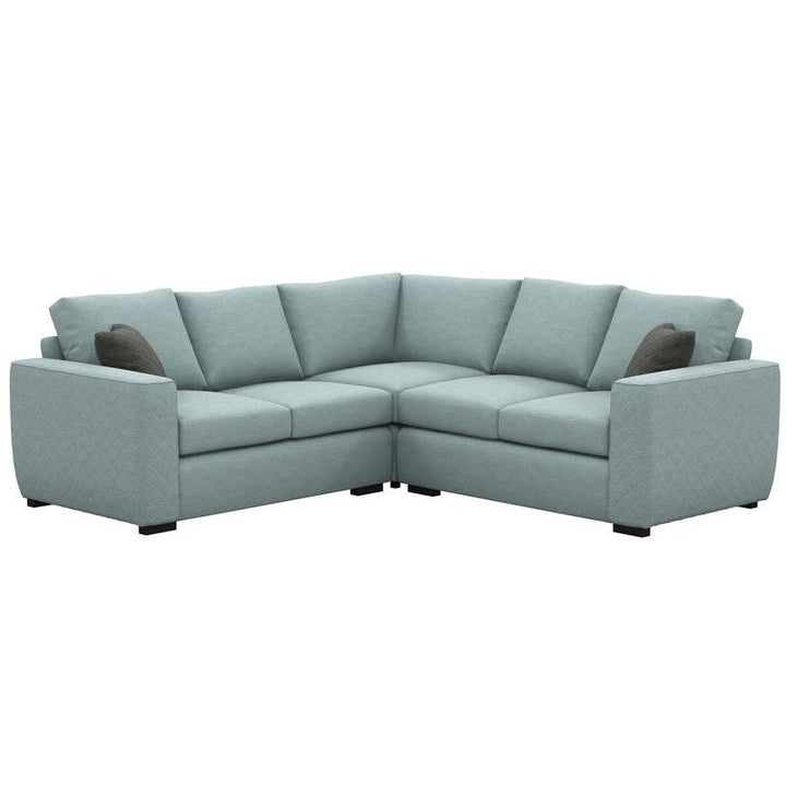 Lucy Fabric Corner Sofa Collection - Choice Of Sizes & Fabrics - The Furniture Mega Store 