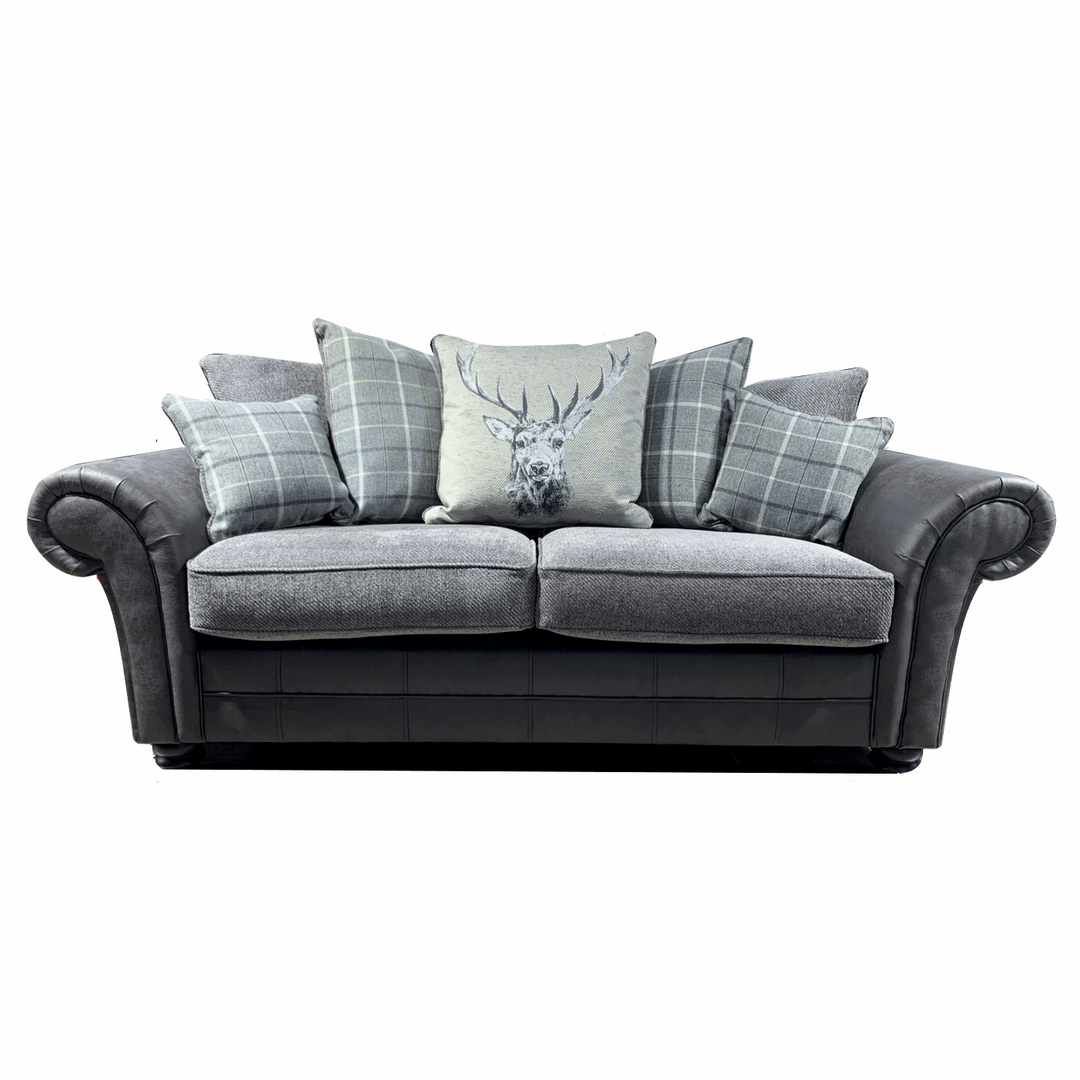 Darwin Fabric Sofa Collection - Scatter or Standard Back - The Furniture Mega Store 