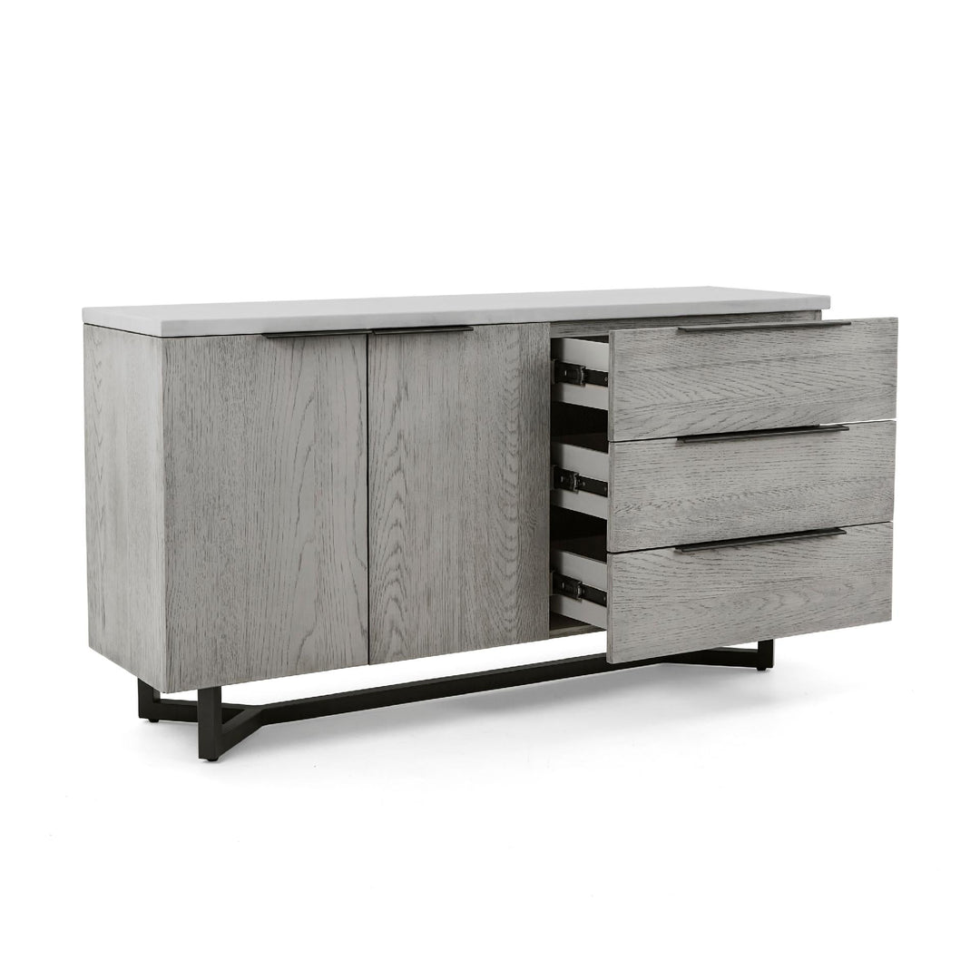 Docklands Large Sideboard - 130cm - The Furniture Mega Store 