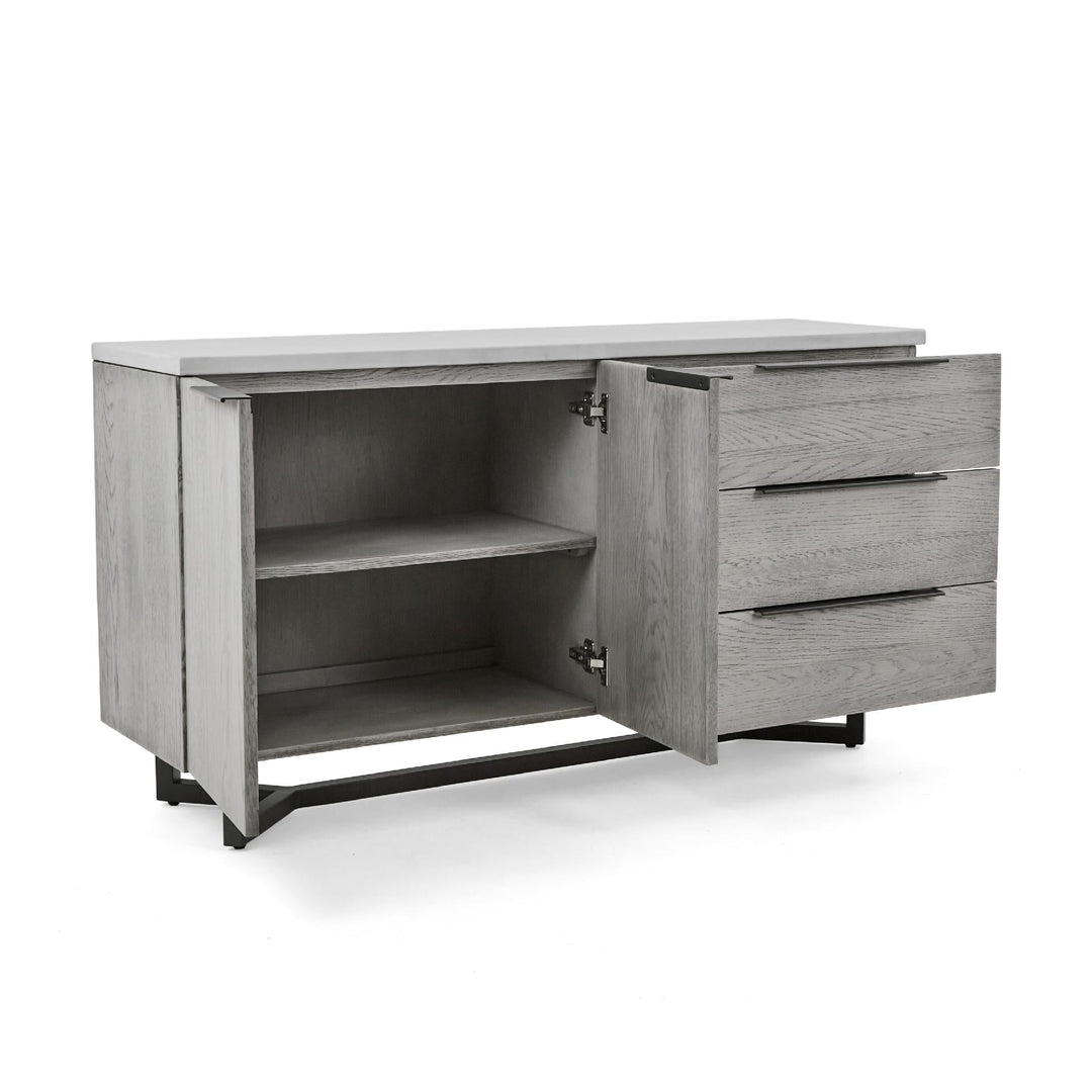 Docklands Large Sideboard - 130cm - The Furniture Mega Store 