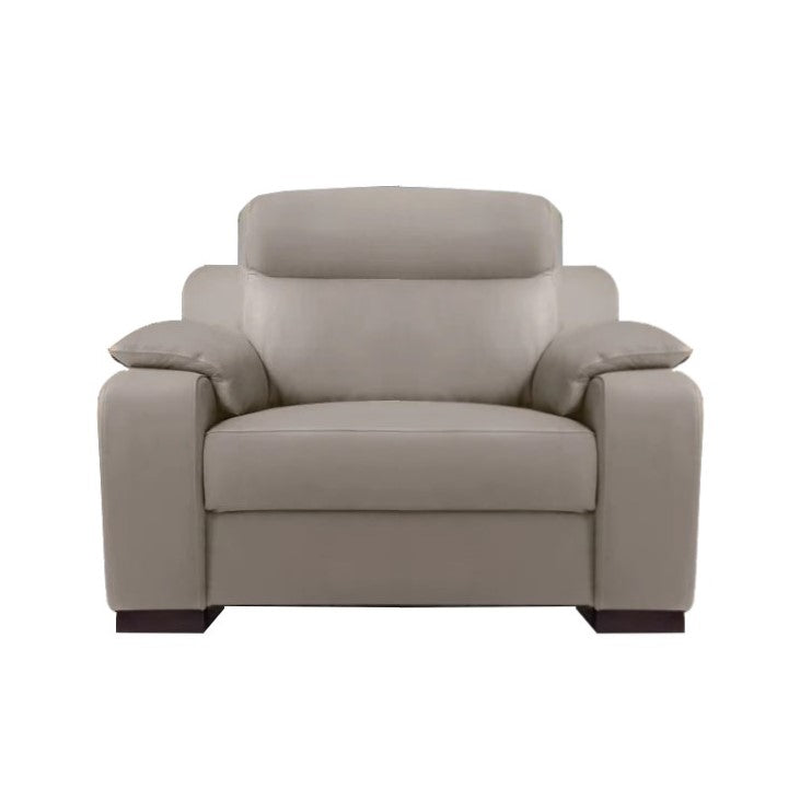 Ethos Italian Leather Armchair - The Furniture Mega Store 