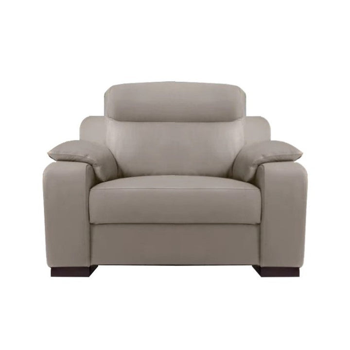 Ethos Italian Leather Armchair - The Furniture Mega Store 