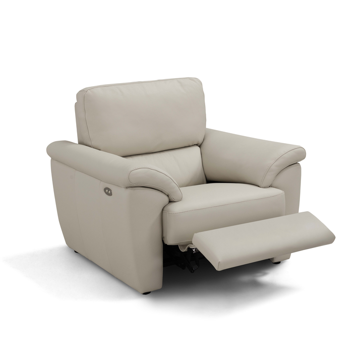 Egeo Italian Leather Power Recliner Sofa Collection - Choice Of Sizes & Leathers - The Furniture Mega Store 