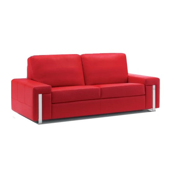 Eghoiste Italian Leather Sofa Collection - Choice Of Sizes & Leathers - The Furniture Mega Store 