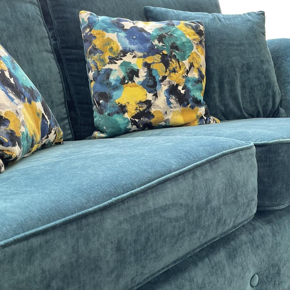 Canterbury Fabric Sofa Collection - Choice Of Sizes & Fabrics - The Furniture Mega Store 