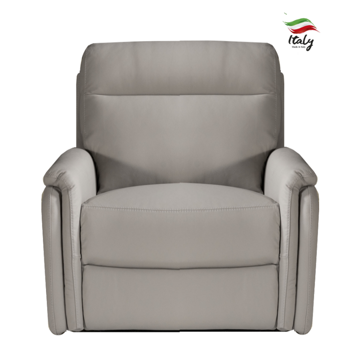 Fox Italian Leather Armchair - Standard / Manual & Power Recline Options