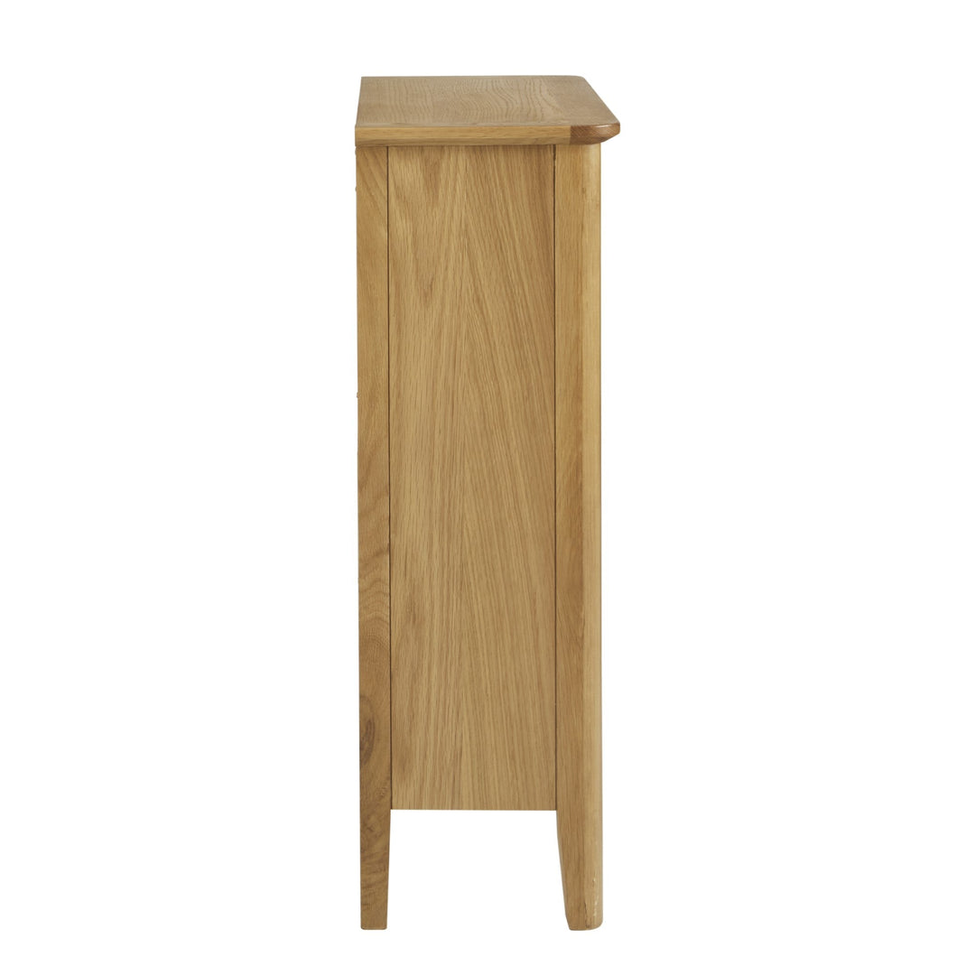 Bath Oak Small Bookcase - The Furniture Mega Store 