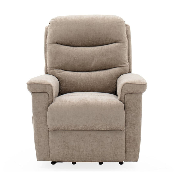 Willow Fabric Power Lift and Rise Recliner Chair - Choice Of Colours - The Furniture Mega Store 