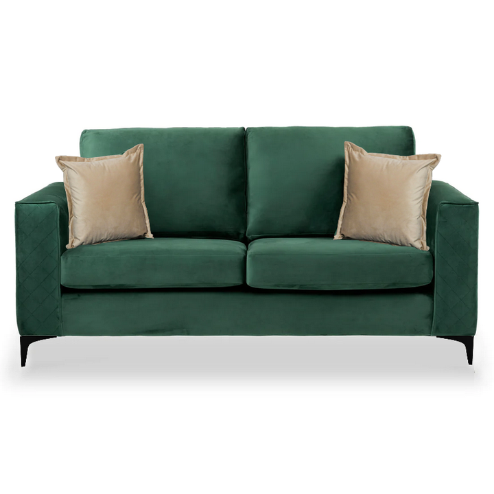 Darcy Velvet Sofa Collection - Choice Of Colours - The Furniture Mega Store 