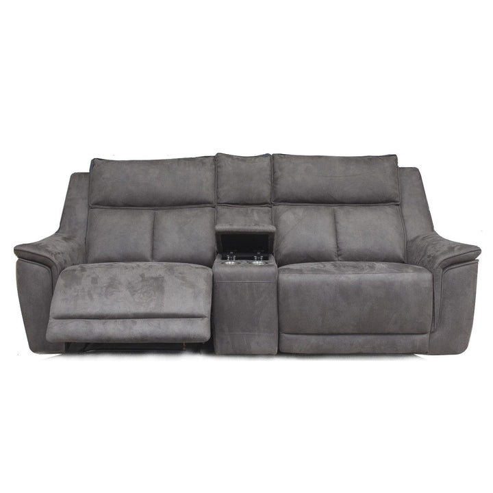 Barello Recliner Sofa & Armchair Collection - Optional Drinks-Storage & Choice of Colours - The Furniture Mega Store 