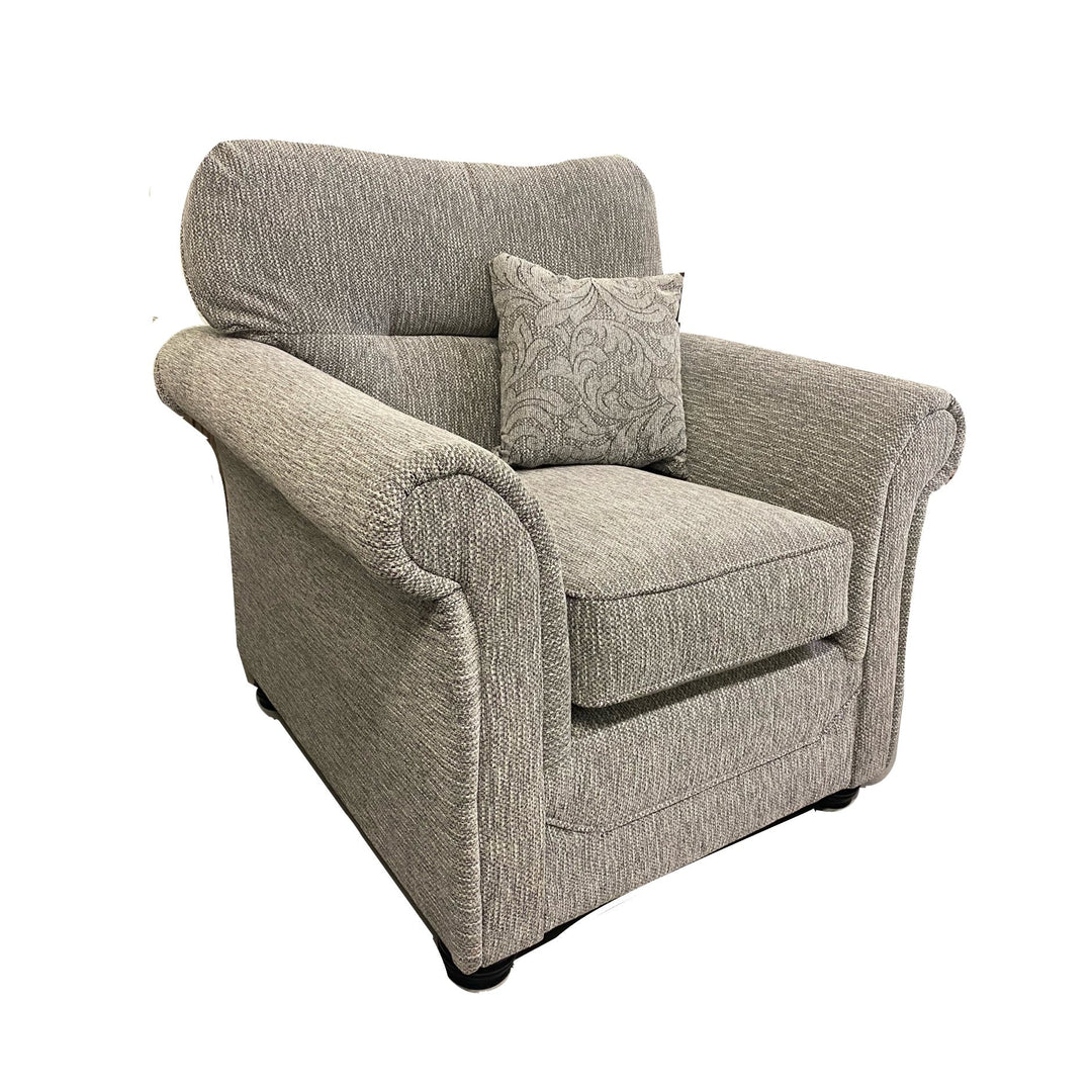 Henley Fabric Sofa & Armchair Collection - Choice Of Fabrics & Feet - The Furniture Mega Store 