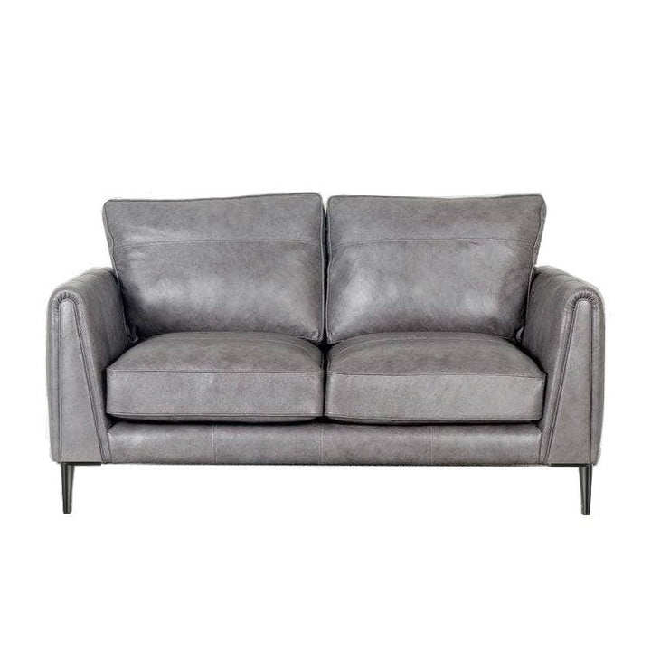 Harlow Leather Sofa Collection - Choice Of Leathers & Feet - The Furniture Mega Store 