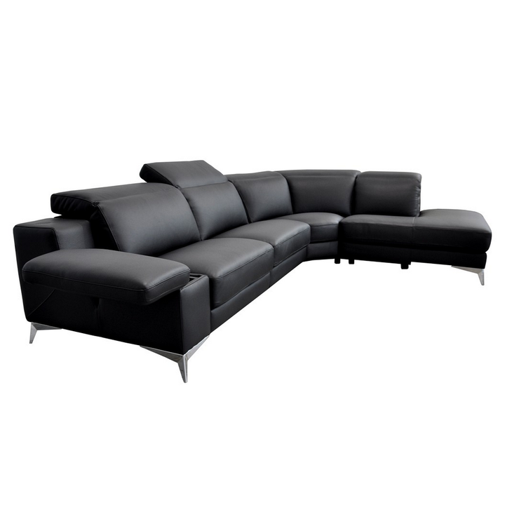 Hypnose Italian Leather Sectional Recliner Sofa - Various Options - The Furniture Mega Store 