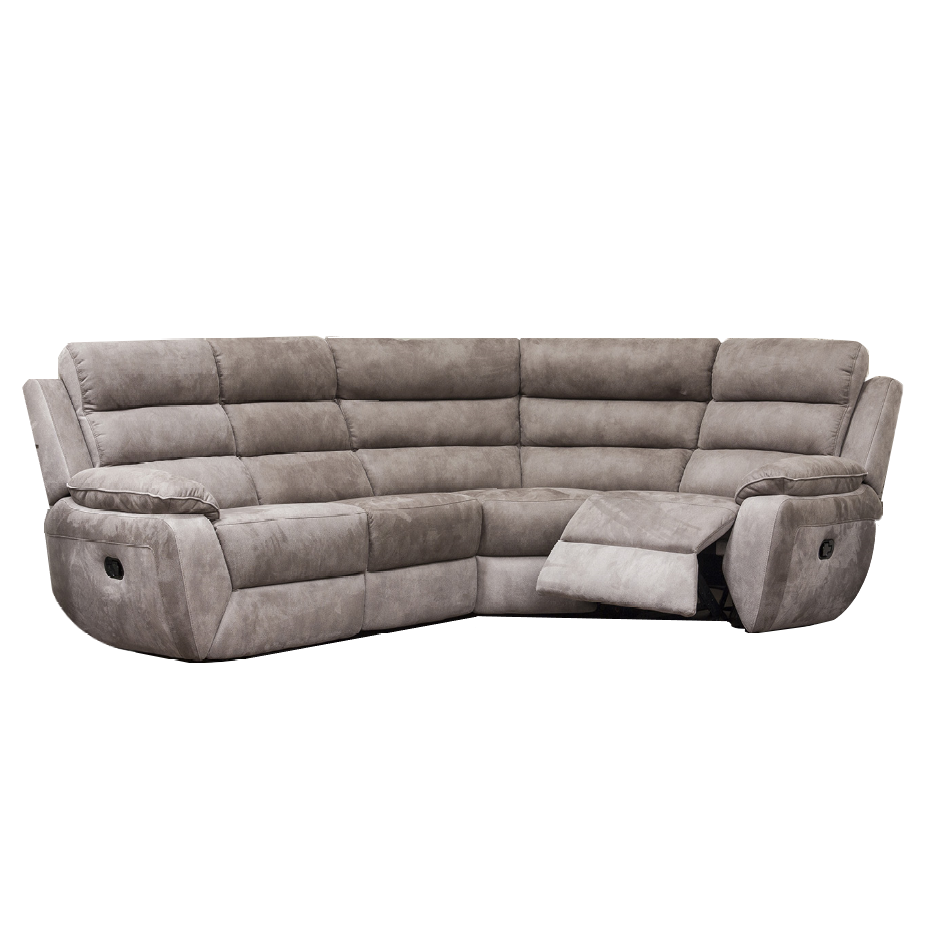 Ellis Modular Fabric Recliner Sofa & Chair Collection - Manual Recliner - The Furniture Mega Store 