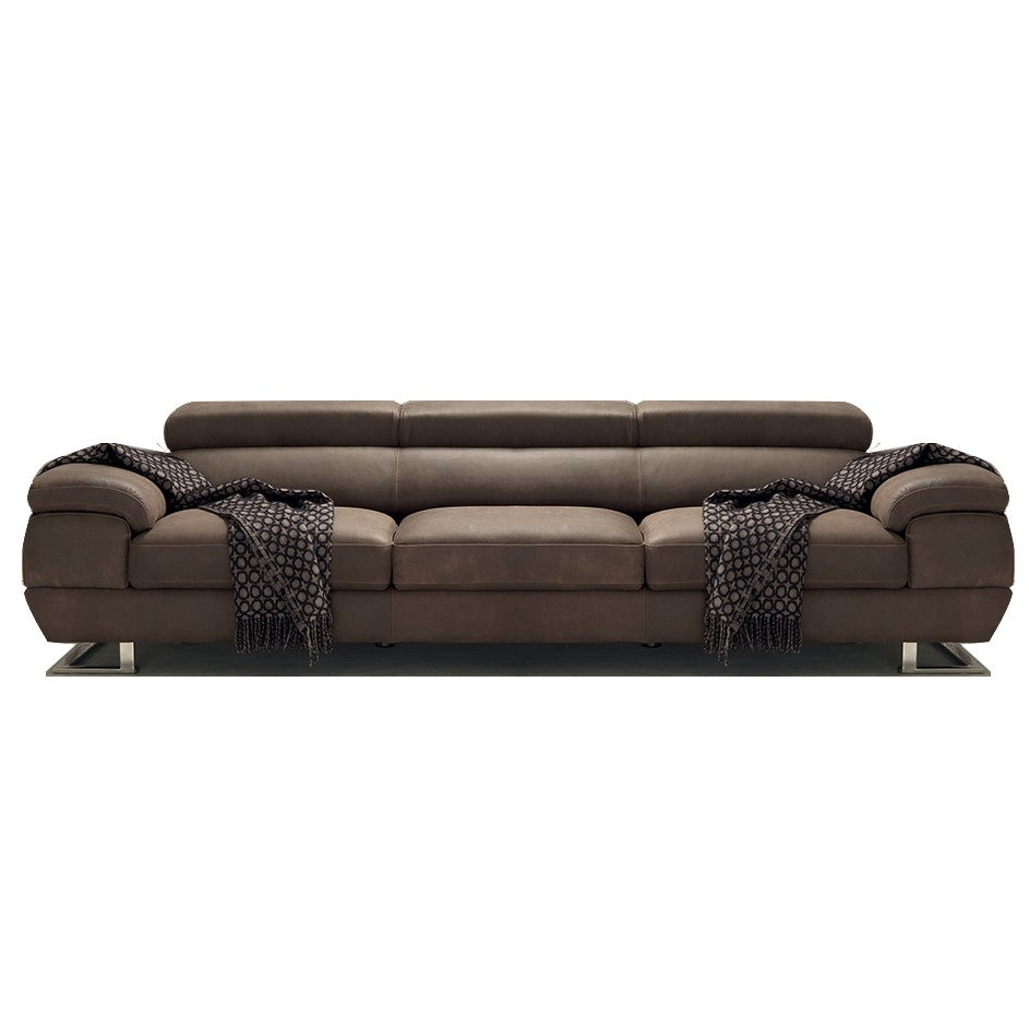 Invictus Italian Leather Sofa Collection - Various Options - The Furniture Mega Store 