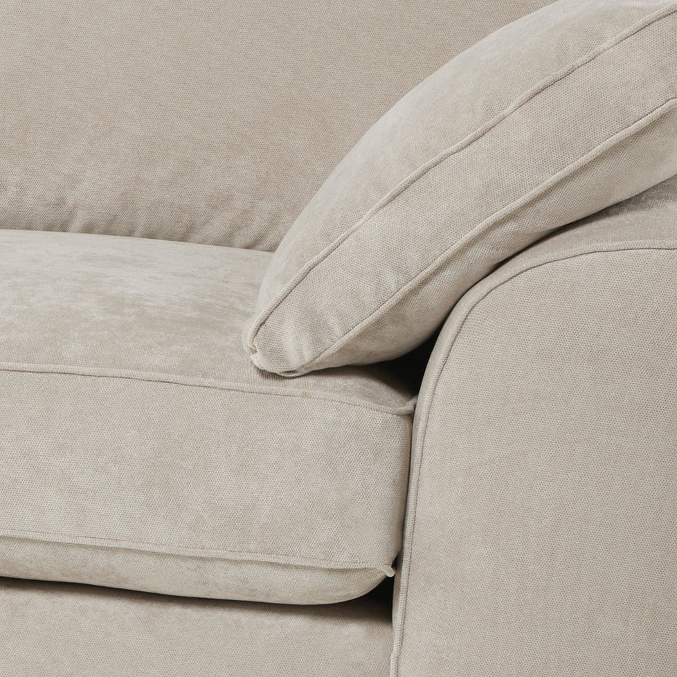 Richmond Fabric Sofa Collection - Choice Of Sizes & Fabric - The Furniture Mega Store 