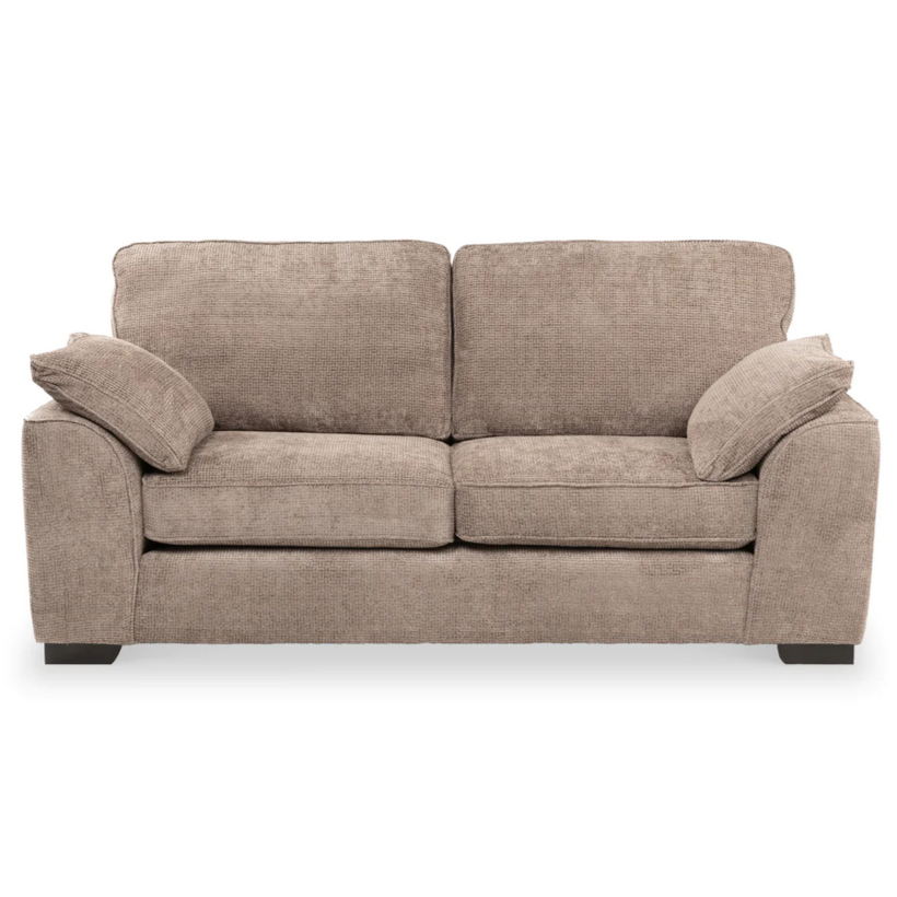 Odette Waffle Fabric Sofa Collection - Choice Of Sizes & Colours - The Furniture Mega Store 