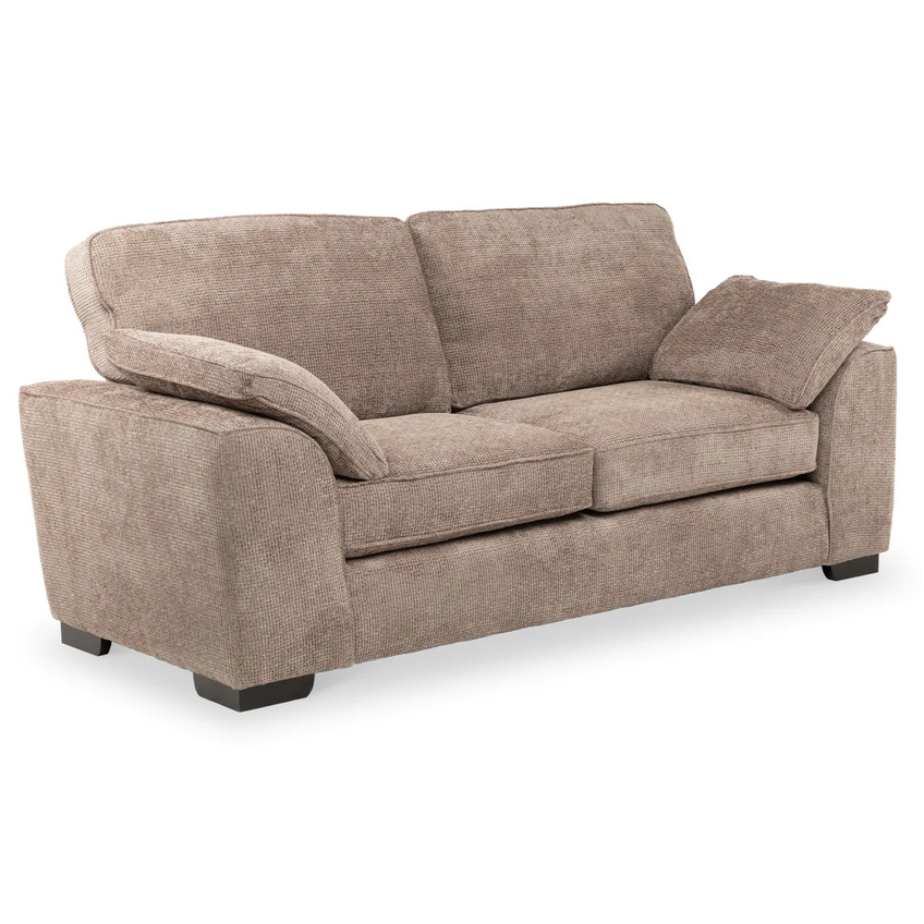 Odette Waffle Fabric Sofa Collection - Choice Of Sizes & Colours - The Furniture Mega Store 