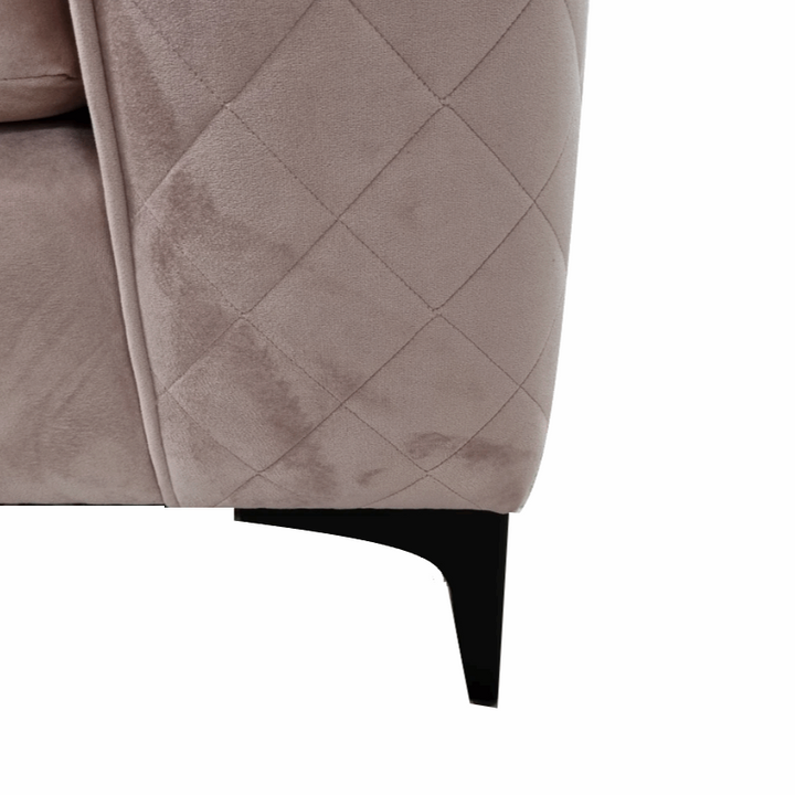 Darcy Velvet Sofa & Armchair Collection - Choice Of Colours - The Furniture Mega Store 