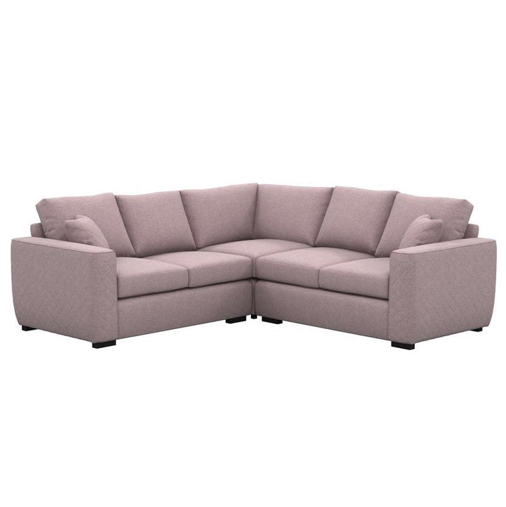 Lucy Fabric Corner Sofa Collection - Choice Of Sizes & Fabrics - The Furniture Mega Store 