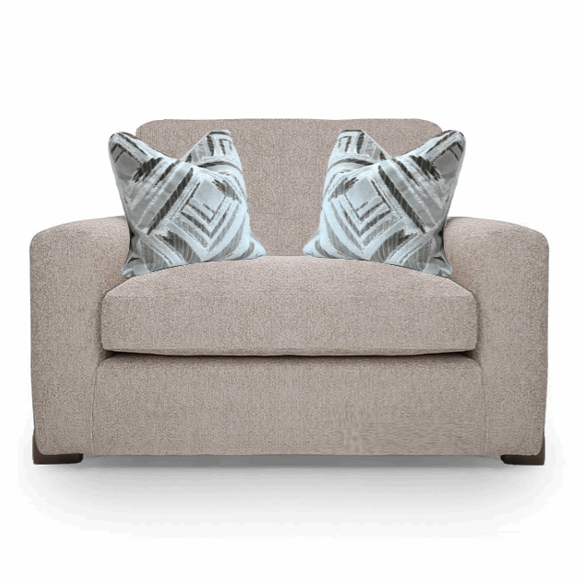 Axel Armchair & Love Chair Collection - Choice Of Pillow Or Standard Back, Fabrics & Feet