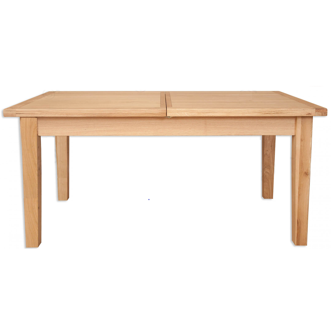 Wiltshire Natural Oak 1.6 Extending Dining Table - The Furniture Mega Store 