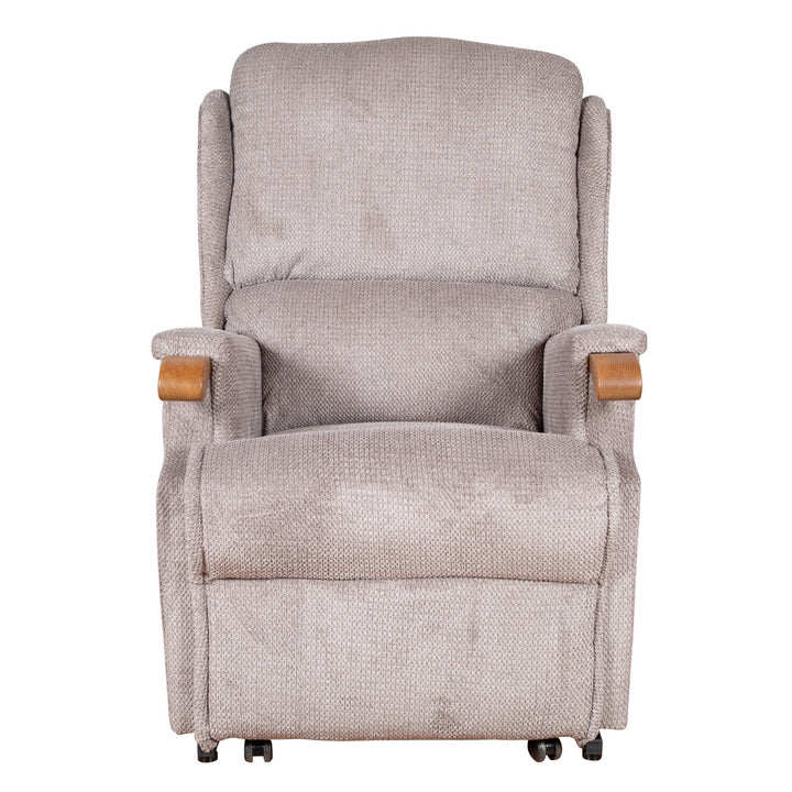 Malvern Riser Recliner - Remote Control Choice Of Sizes & Fabrics - The Furniture Mega Store 