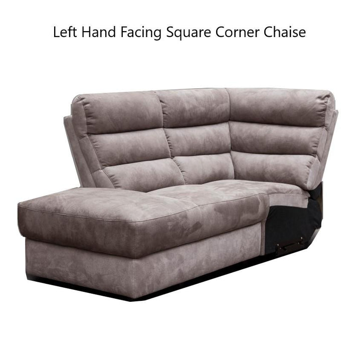 Ellis Modular Fabric Recliner Sofa & Chair Collection - Manual Recliner - The Furniture Mega Store 