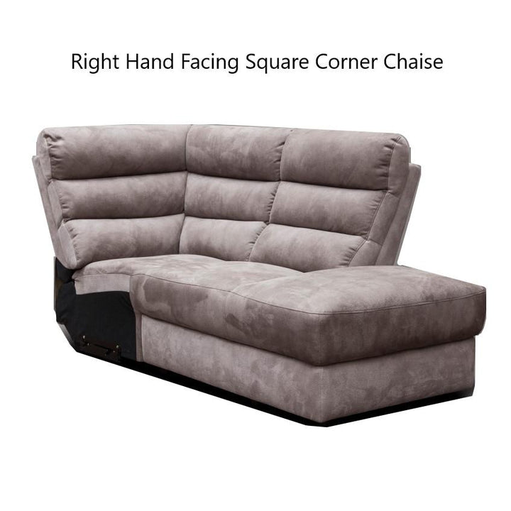 Ellis Modular Fabric Recliner Sofa & Chair Collection - Manual Recliner - The Furniture Mega Store 