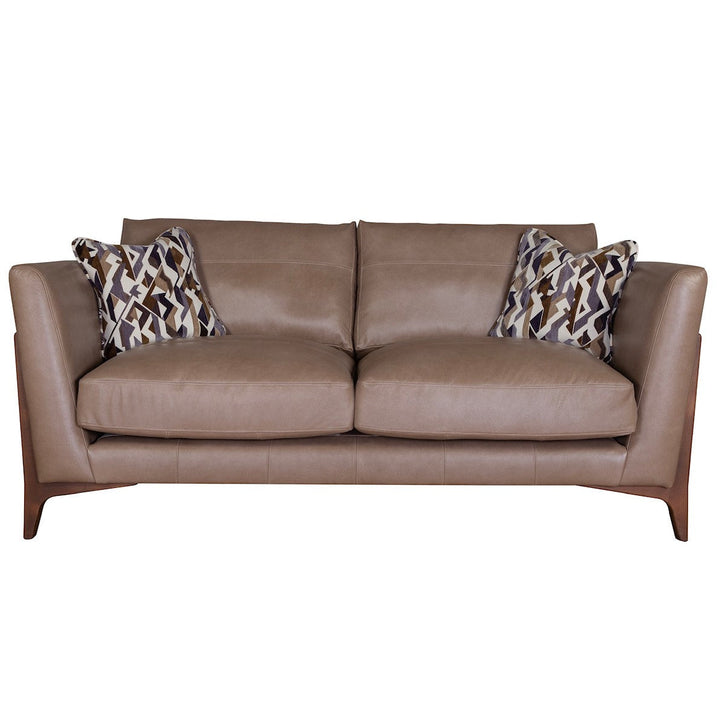 Ren Leather Sofa Collection - Choice Of Leathers & Feet - The Furniture Mega Store 