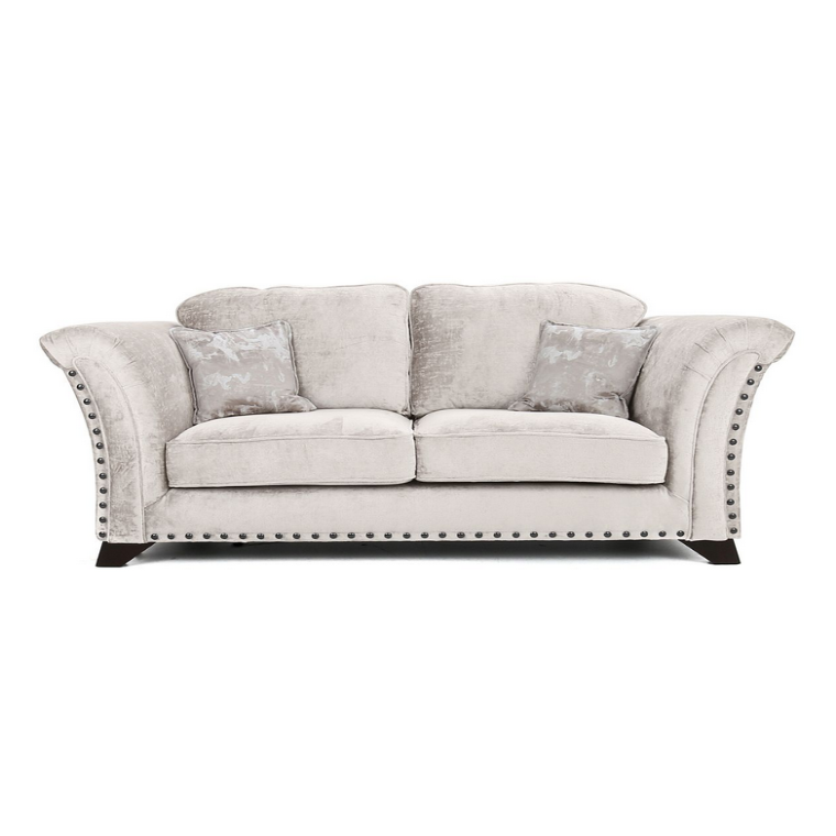 Vesper Fabric Sofa Collection - Choice Of Fabrics & Pillow Or Standard Back - The Furniture Mega Store 