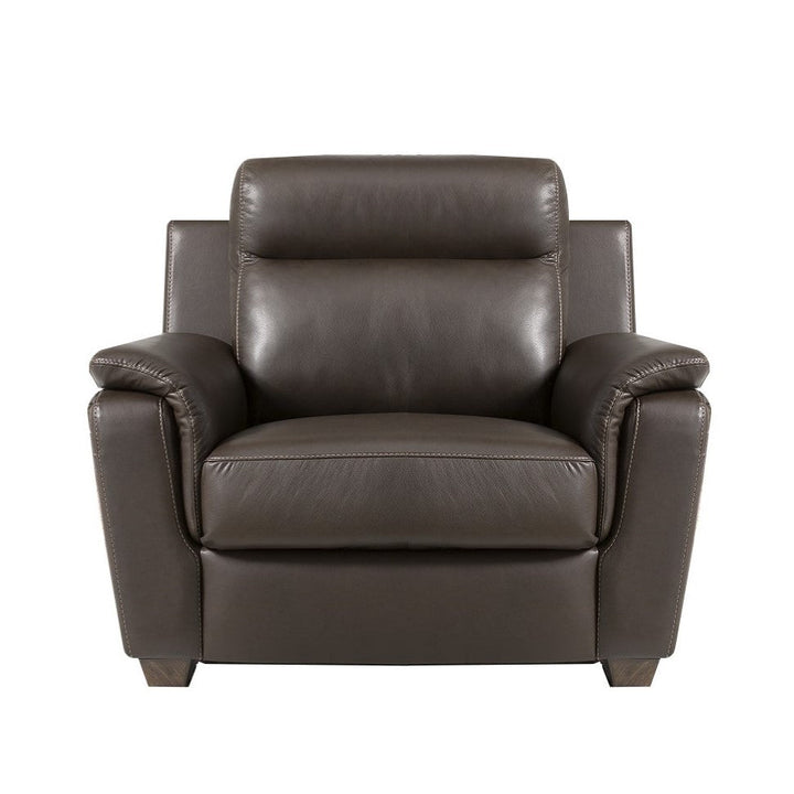 Edna Italian Leather Sofa & Chair Collection - Various Options - The Furniture Mega Store 