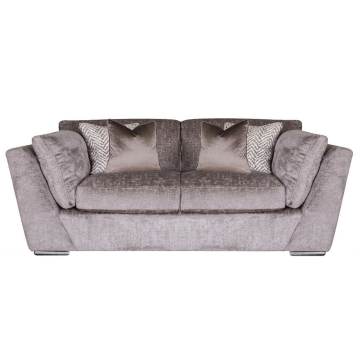 Phoenix Fabric Sofa Collection - Choice Of Sizes, Fabrics & Feet - The Furniture Mega Store 