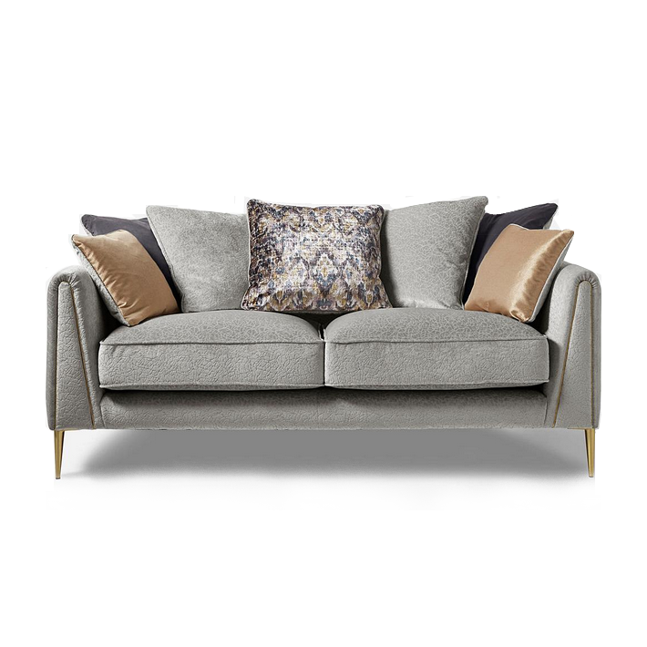 Harlow Fabric Sofa Collection - Choice Of Fabrics & Feet - The Furniture Mega Store 