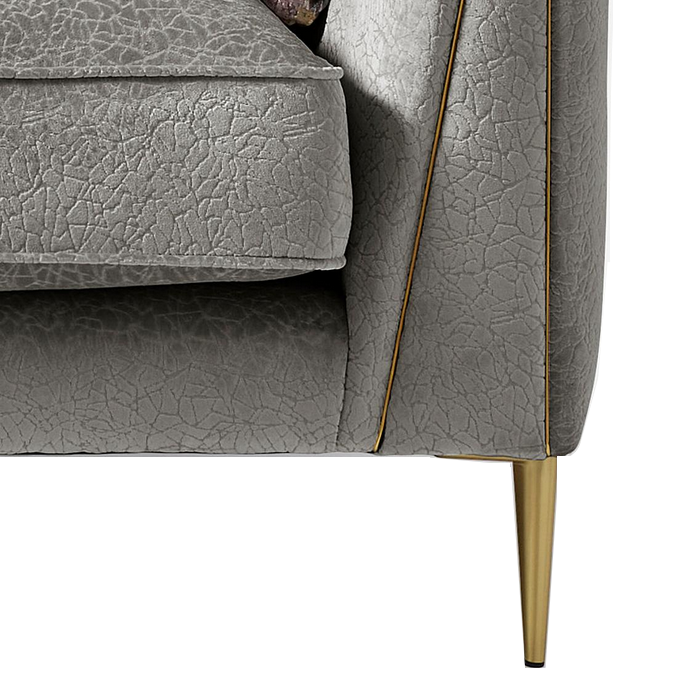 Harlow Fabric Corner Sofa - Choice Of Fabrics & Feet - The Furniture Mega Store 