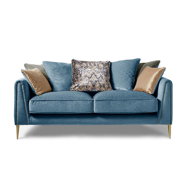 Harlow Fabric Sofa Collection - Choice Of Fabrics & Feet - The Furniture Mega Store 