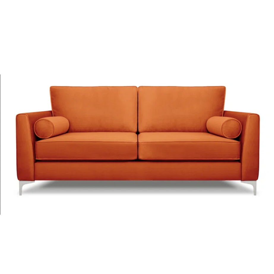 Alena Velvet Sofa Collection - Choice Of Colours - The Furniture Mega Store 