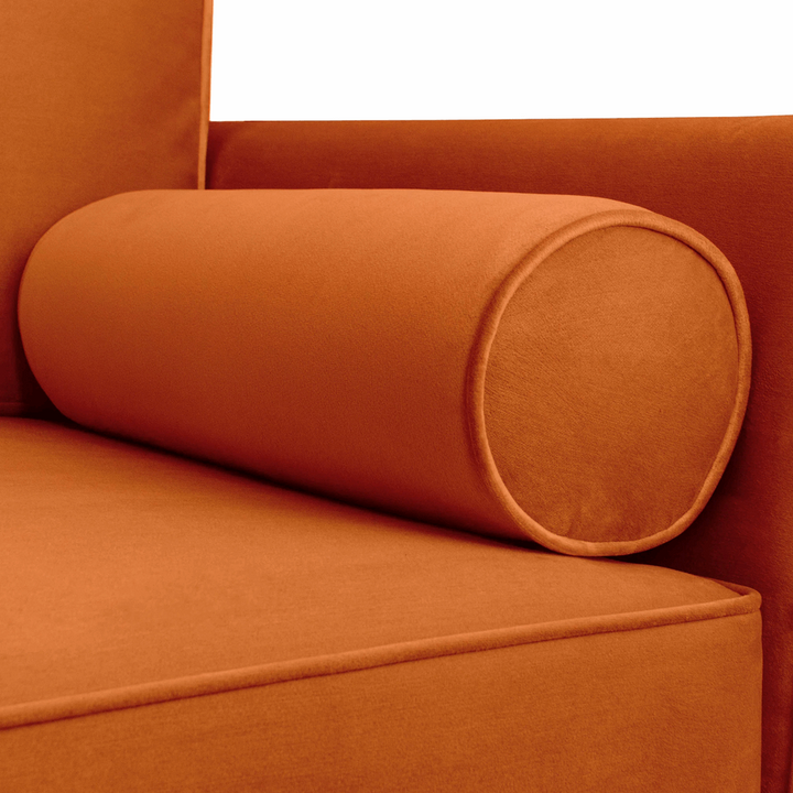 Alena Velvet Sofa Collection - Choice Of Colours - The Furniture Mega Store 