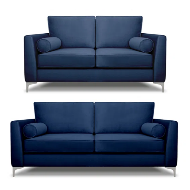 Alena 3 Seater & 2 Seater Sofa Set - Choice Of Colours - The Furniture Mega Store 