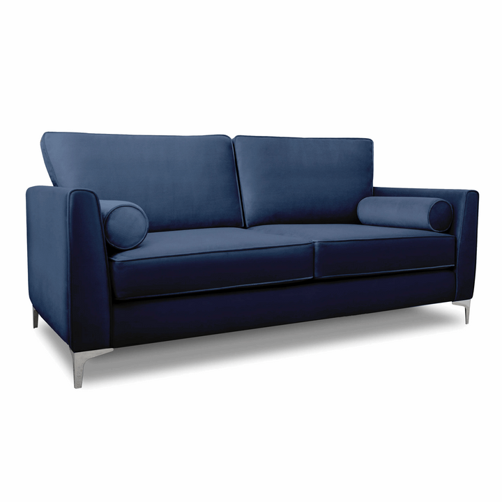 Alena Velvet Sofa Collection - Choice Of Colours - The Furniture Mega Store 