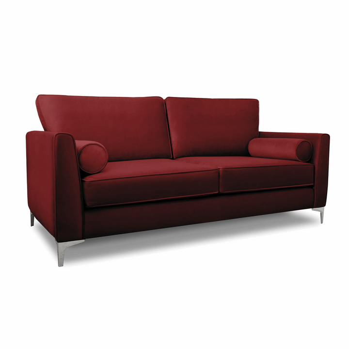 Alena Velvet Sofa Collection - Choice Of Colours - The Furniture Mega Store 