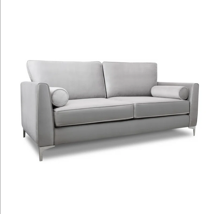 Alena Velvet Sofa Collection - Choice Of Colours - The Furniture Mega Store 