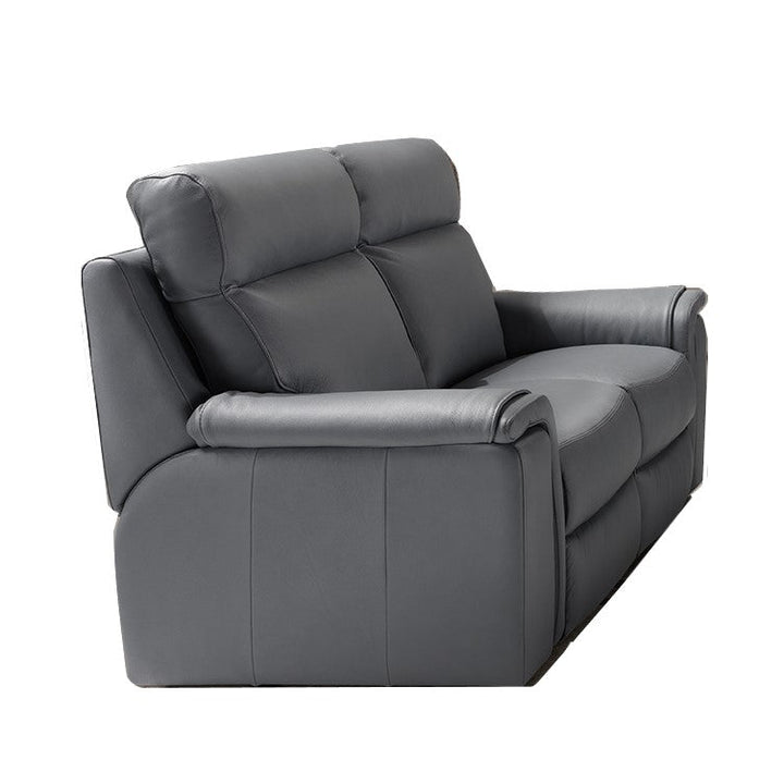 Refrain Italian Leather Dual Comfort Power Recliner Sofa Collection - The Furniture Mega Store 