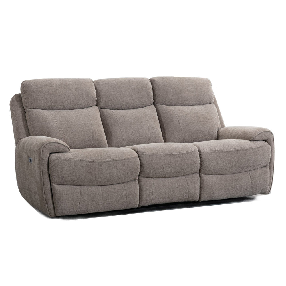 Lorcan Fabric Power Recliner Sofa Collection - Intergrated USB-C Fast Charge Ports. - The Furniture Mega Store 